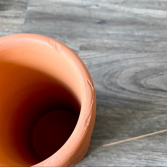 Handmade Terra Cotta Vase - Picture 4 of 5